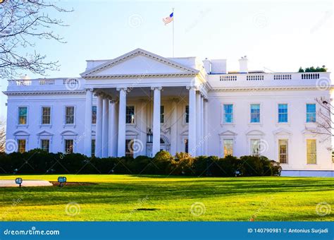 white stock image|america white house photo.